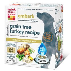The Honest Kitchen Embark: Grain Free Turkey Dog Food , 10 lb