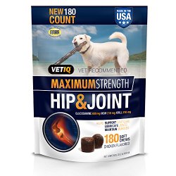 VetIQ 1 Pouch Soft Chews Hip & Joint Treatment for Dogs, 22.2 oz