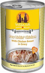 Weruva Dog Food, Paw Lickin’ Chicken,14-Ounce Cans(Pack of 12)