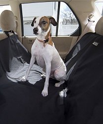 Animal Planet Water Resistant Hammock Car Seat Cover for Pets, Black