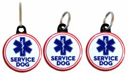 Buttonsmith® Service Dog Tag Set