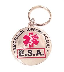 “Emotional Support Animal” ESA Round ID Tag