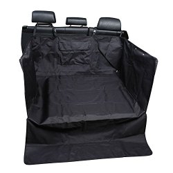 Leader Accessories Pet Seat Cover for Cars Cargo Cover Liner Bed Black for Cars, Trucks, Suv’s and Vehicles