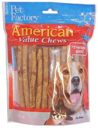 PET FACTORY 28750 Chicken Dog Roll, 40-Pack