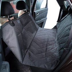 Proteove Waterproof Hammock Dog Seat Cover for Cars, SUV’s and Vehicles, Non slip,Thicken Oxford Quilted Pet Seat Cover