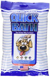 Quick Bath Wipes for Small / Medium Dogs, 10 count
