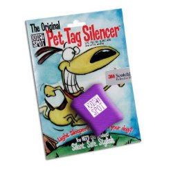 Quiet Spot Pet Tag Silencer – Purple