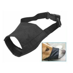 TOOGOO Adjustable Dog Puppy Safety Muzzle Stop Biting Barking Nipping Chewing