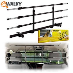 Walky Guard Adjustable Car Barrier for Pet Automotive Safety