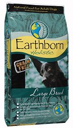 Wells Pet Food Earthborn Holistic Natural Food for Large Breed Dogs, 28-Pound Bag