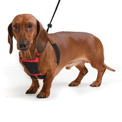 YUP! Nylon Non Pulling Dog Harness, Large/X-Large, Red