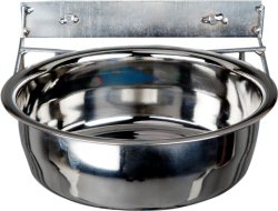 Advance Pet Products Stainless Steel Coop Cups with Clamp, 64-Ounce