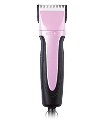 Andis Excel 5-Speed Pet Grooming Clipper with size 10 CeramicEdge Blade, Pink (65425)