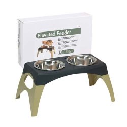 Bergan Elevated Feeder – Large Storm Cloud (Color May Vary)
