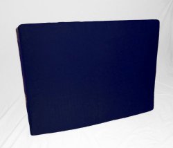 Best Waterproof Kennel Crate Pad Washable Cover; (for crates 29 x 20) Hypoallergenic Made in USA (Navy Blue, Medium)