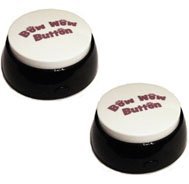 Bow Wow Button (Two Pack) Recordable Dog Door Bell
