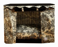 BOWHAUSNYC Toile Crate Cover, Small