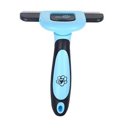 Chirpy Pets Dog & Cat Brush For Shedding, Best Long & Short Hair Pet Grooming Tool, Reduces Dogs and Cats Shedding Hair By More Than 90%, The Chirpy Pets Deshedding Tool