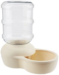 DOSKOCIL MANUFACTURING 24765 Lebistro Waterer Feeding Station for Pets, 1-Gallon