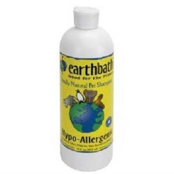 Earthbath All Natural Hypo-Allergenic and Fragrance-Free Shampoo, 16-Ounce