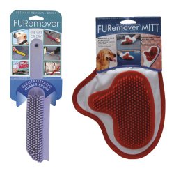 Evriholder FURemover Brush and Mitt Combo (Colors Vary)
