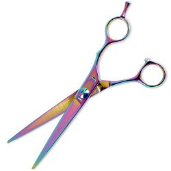 Master Grooming Tools 5200 Rainbow Series Shears  –  High-Performance Shears for Grooming Dogs – Straight, 61/2″