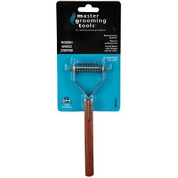 Master Grooming Tools Stripping Tools with Wooden Handles  –  High-Quality Stripping Tools for Grooming Dogs – 10-Blade Style