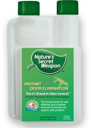 Nature’s Secret Weapon Natural Pet-dog-cat Urine Stain and Odor Remover, 16oz