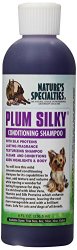 Nature’s Specialties Plum Silky Pet Shampoo with Conditioner, 8-Ounce