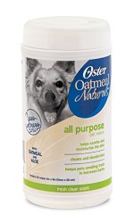 Oster 078199-017 50 Count All Purpose Dog Wipes