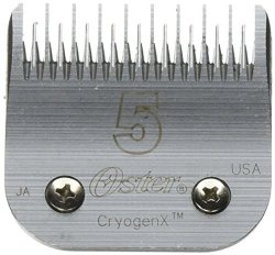 Oster CryogenX Professional Animal Clipper Blade, Size # 5 Skip Tooth