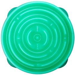 Outward Hound Kyjen  51002 Fun Feeder Slow Feed Interactive Bloat Stop Dog Bowl, Large, Blue