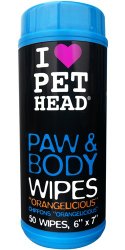 Pet Head Paw & Body Wipes!! 50ct