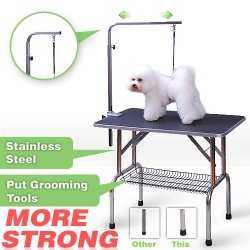 Pingkay High Quality 3 Size Pet Dog Cat Profession Dog Show Fold Grooming Table/Mid