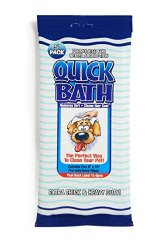 Quick Bath Wipes for Large Dogs, 5 count