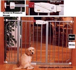 Regalo Extension for Safety Gate, White, 24″