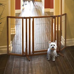 Richell Premium Plus Freestanding Pet Gate with Door