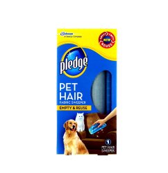 SC Johnson Pledge Fabric Sweeper for Pet Hair, Empty and Reuse (Pack of 2)