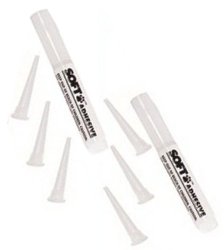 Soft Claws: 2 (TWO) Adhesive Glue Sticks & 6 (SIX) Applicator Tips – Extra Supplies for Canine and Feline Soft Claws