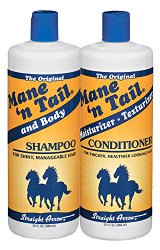 Straight Arrow Products The Original Mane ‘N Tail Shampoo and Conditioner Combo, 32-Ounce