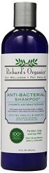 SynergyLabs Richard’s Organics Anti-Bacterial Shampoo with Tea Tree Oil and Neem Oil, 12 fl. oz.