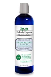 SynergyLabs Richard’s Organics Deodorizing Shampoo with Baking Soda, Zinc, Rosemary Extract and Lavender Oil; 12 fl. oz.