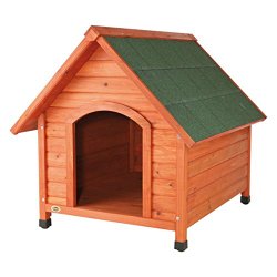 TRIXIE Pet Products Log Cabin Dog House, Medium