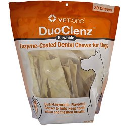 VetOne DuoClenz EnzymeCoated Dental Chews XLarge (30 count)