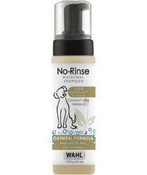 Wahl 100% Natural Pet No-Rinse Waterless Shampoo, Coconut Lime Verbena #820015