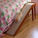Wooden Pet Ramp for Bed – Indoor Dog Ramp Made of Oak Wood Furniture