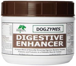 DOGZYMES Digestive Enhancing Pet Supplement, 1-Pound