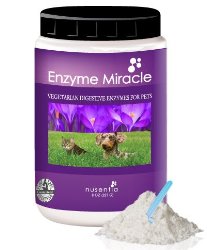 Enzymes for Dogs – Enzyme Miracle – Digestive Enzymes for Dogs Powder – 364 Servings