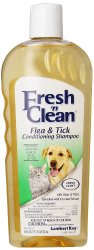 Fresh’n Clean Flea and Tick Small Pet Conditioning Shampoo, 18-Ounce