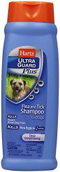 Hartz UltraGuard Plus Flea and Tick Dog Shampoo Coat Therapy